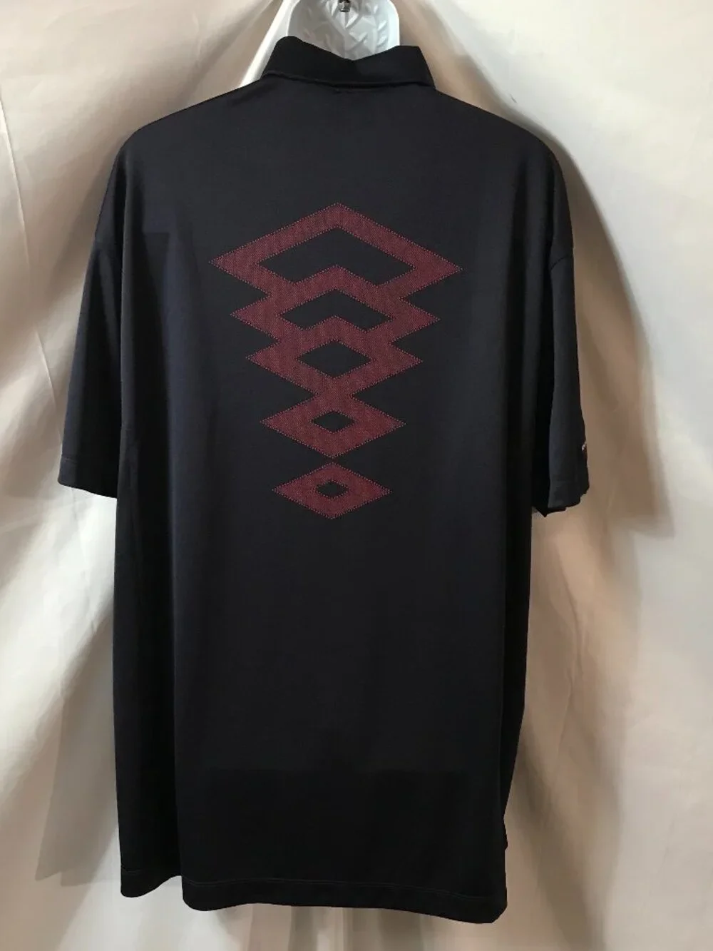Nike Schuss Mountain Golf Club Shanty Greek Resort Athletic Sport Cut Polo Shirt